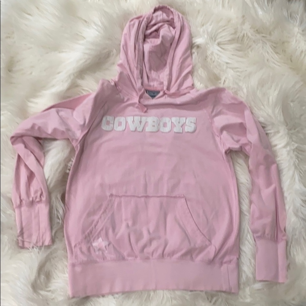 Cowboys pink hoodie